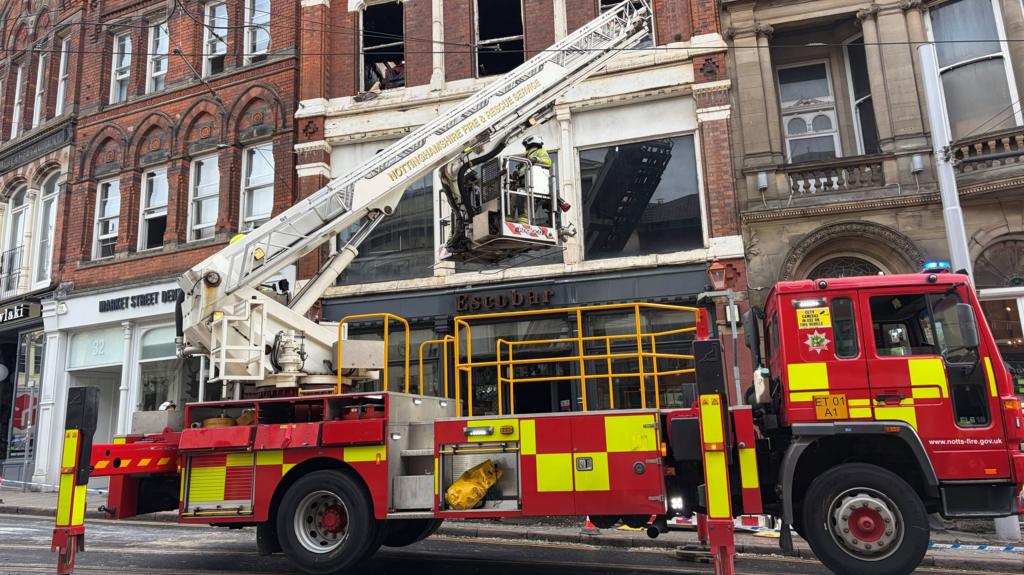 Nottingham City Centre Fire
