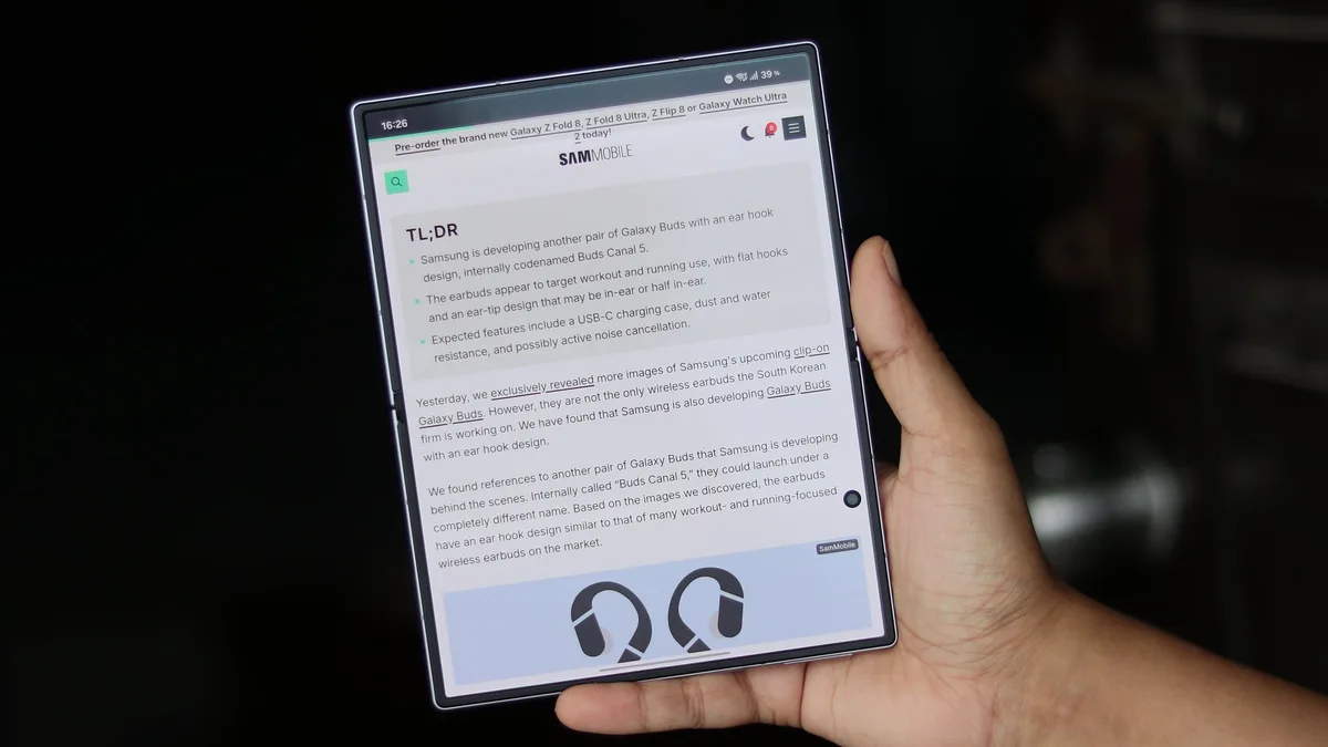 Galaxy Z Fold8 Boosts Productivity