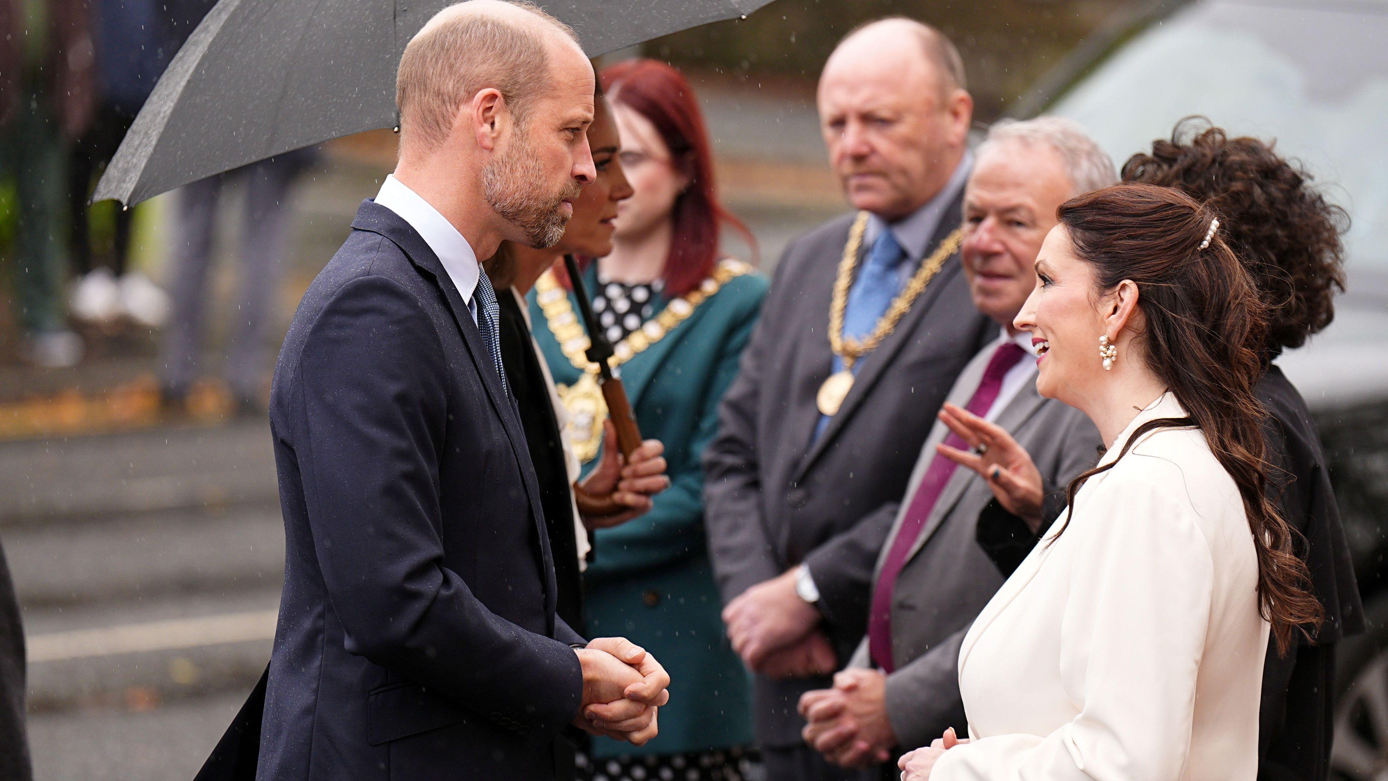William and Kate Visit Belfast