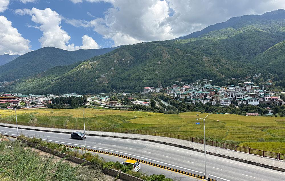 Bhutan Paddy Land Shrinks