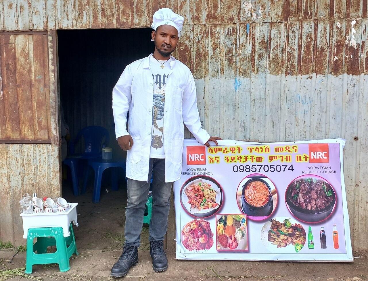 Refugee Rebuilds Life