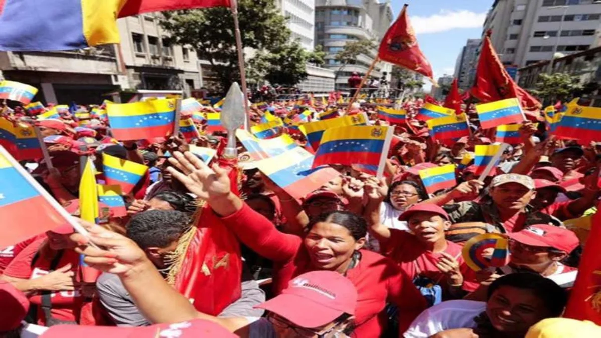 Movilización en Caracas