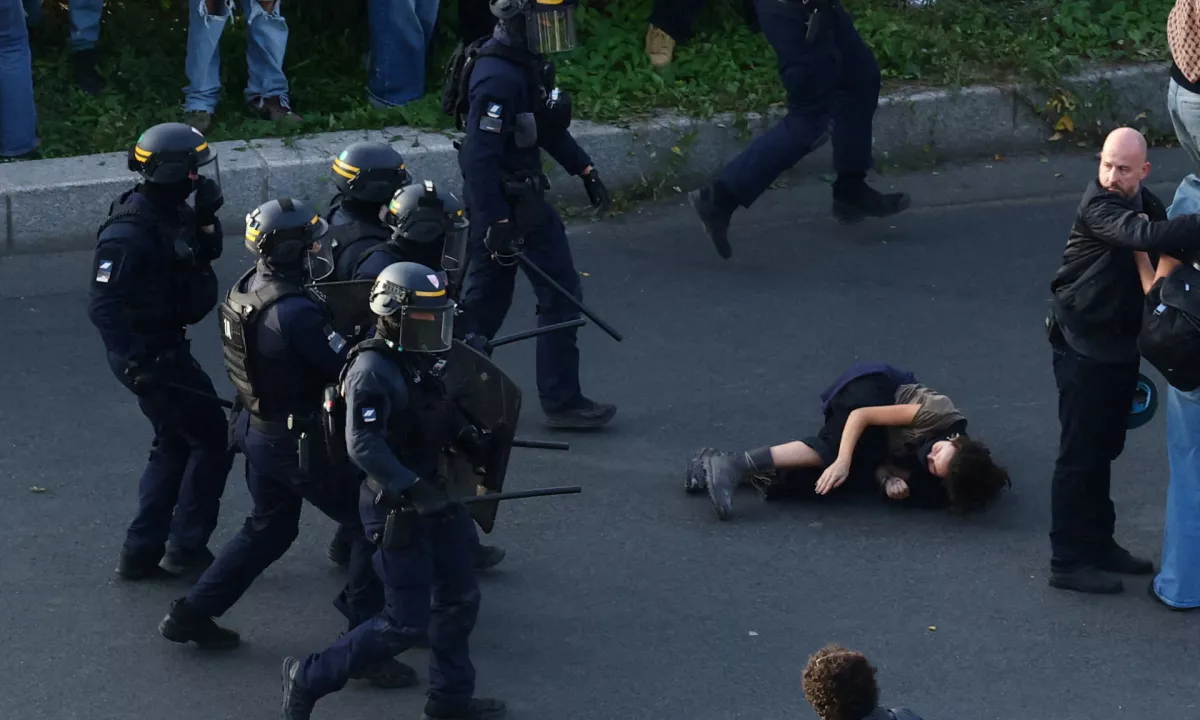 Francoski protesti