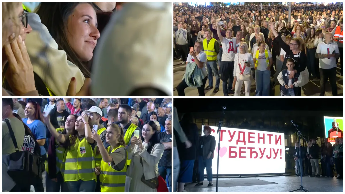 Incident na skupu Studentske liste u Čačku