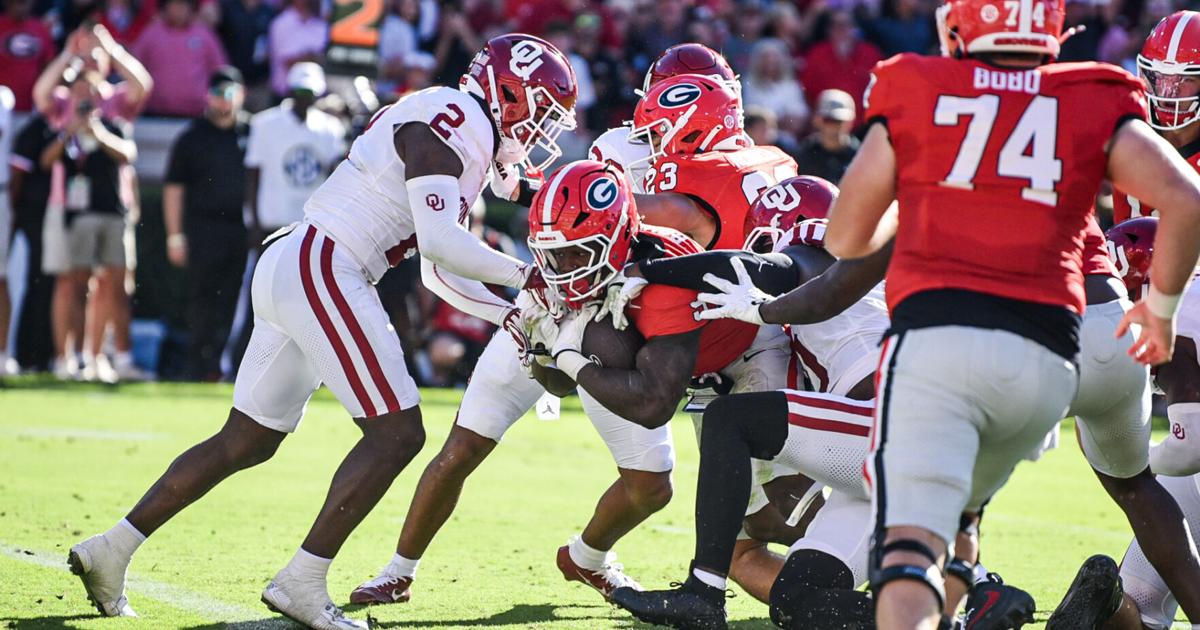 Georgia RB Out