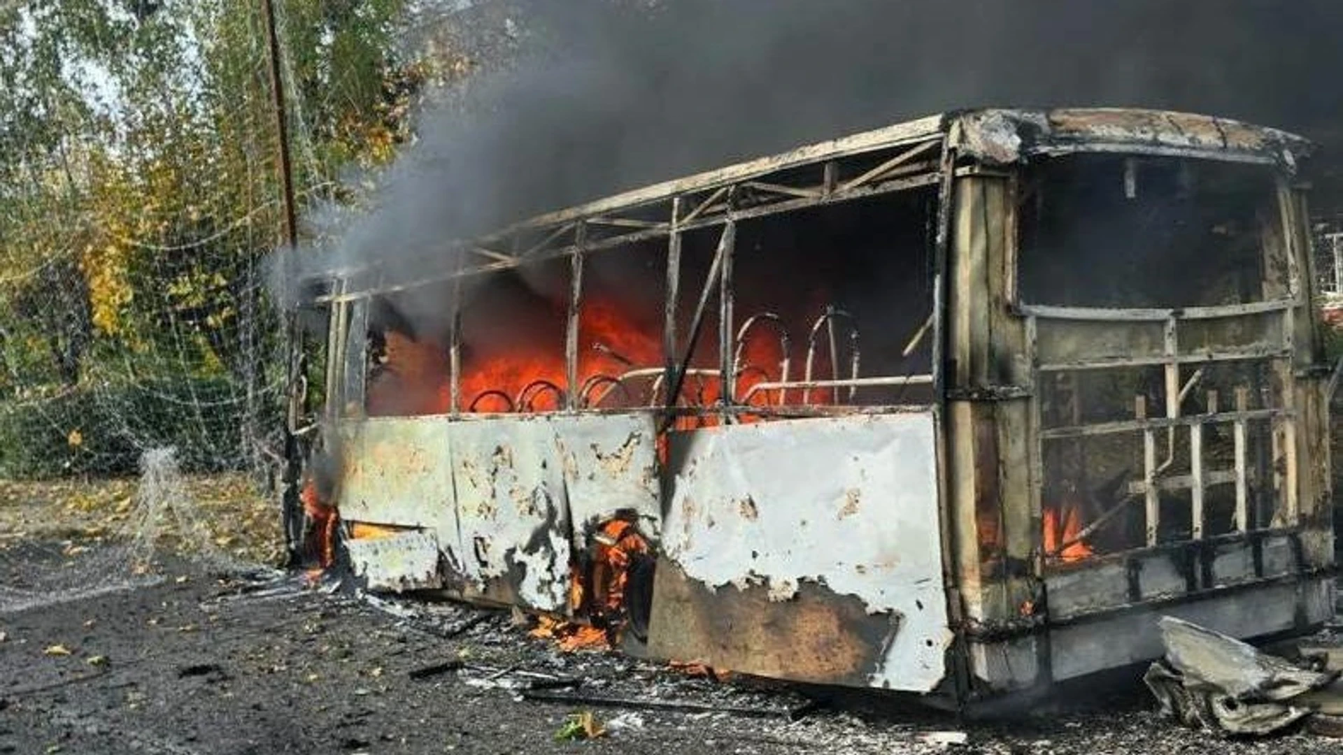 Atak Rosji na autobus w Kramatorsku