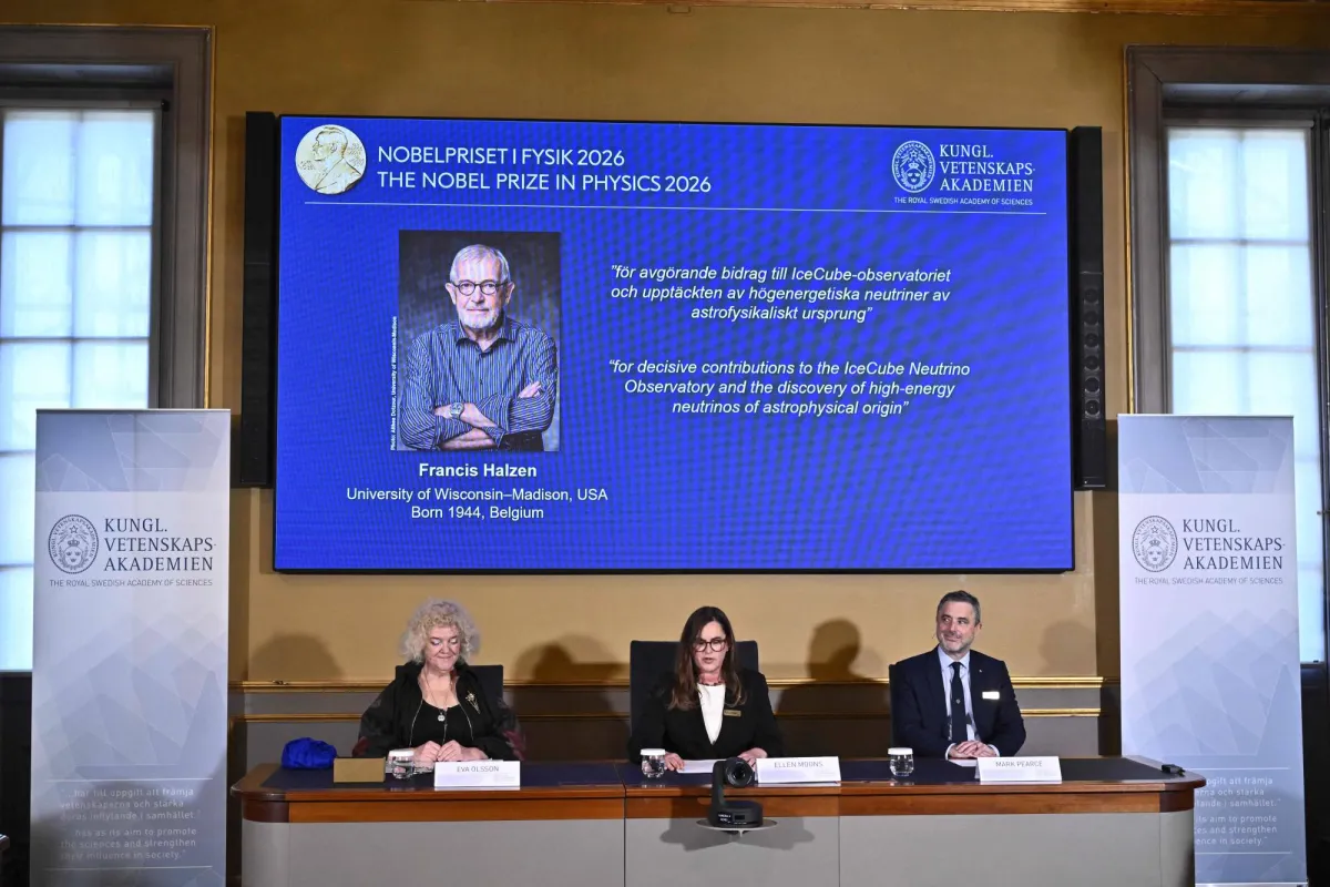 Francis Halzen Wins Nobel Prize
