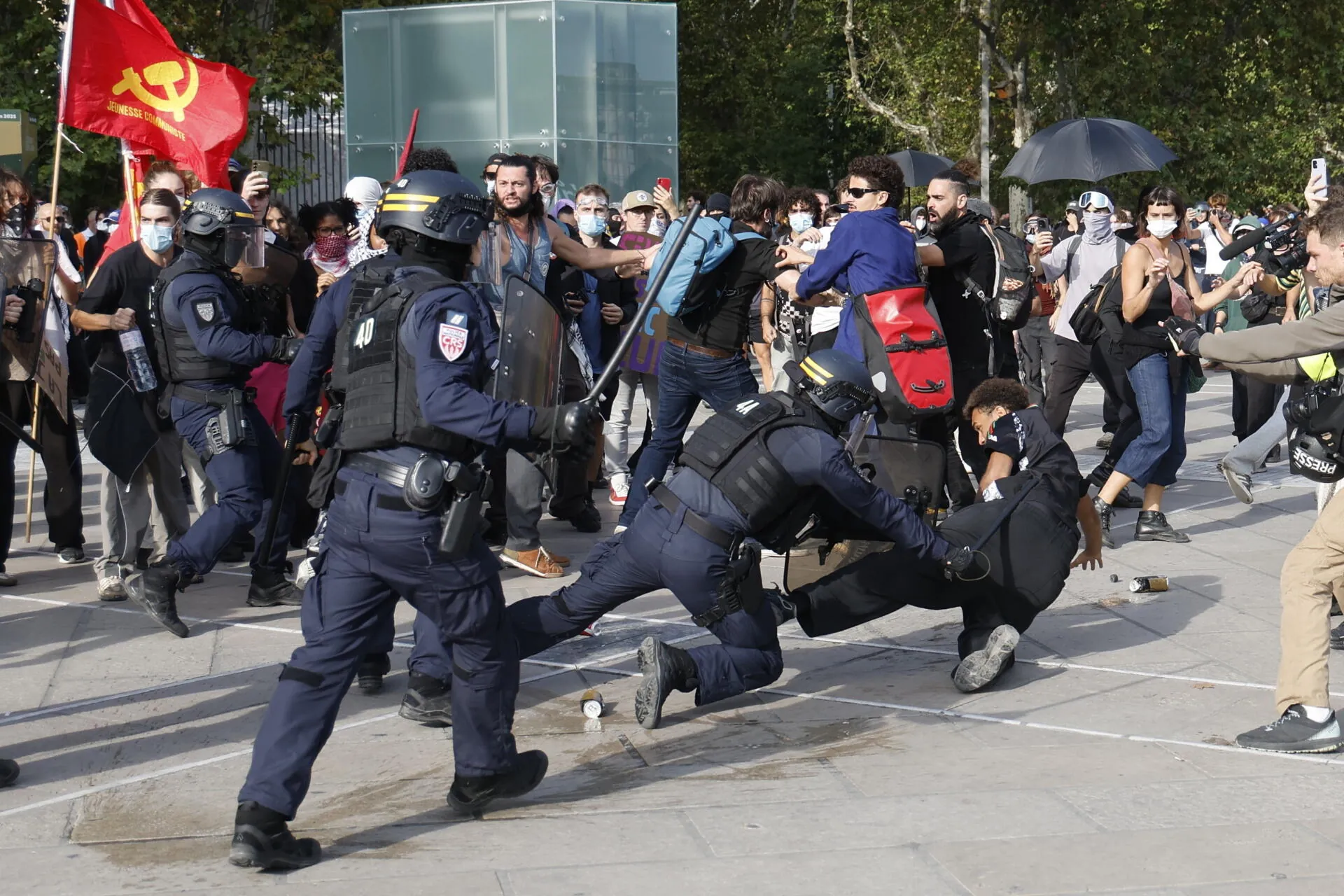 Schülerproteste in Frankreich eskalieren