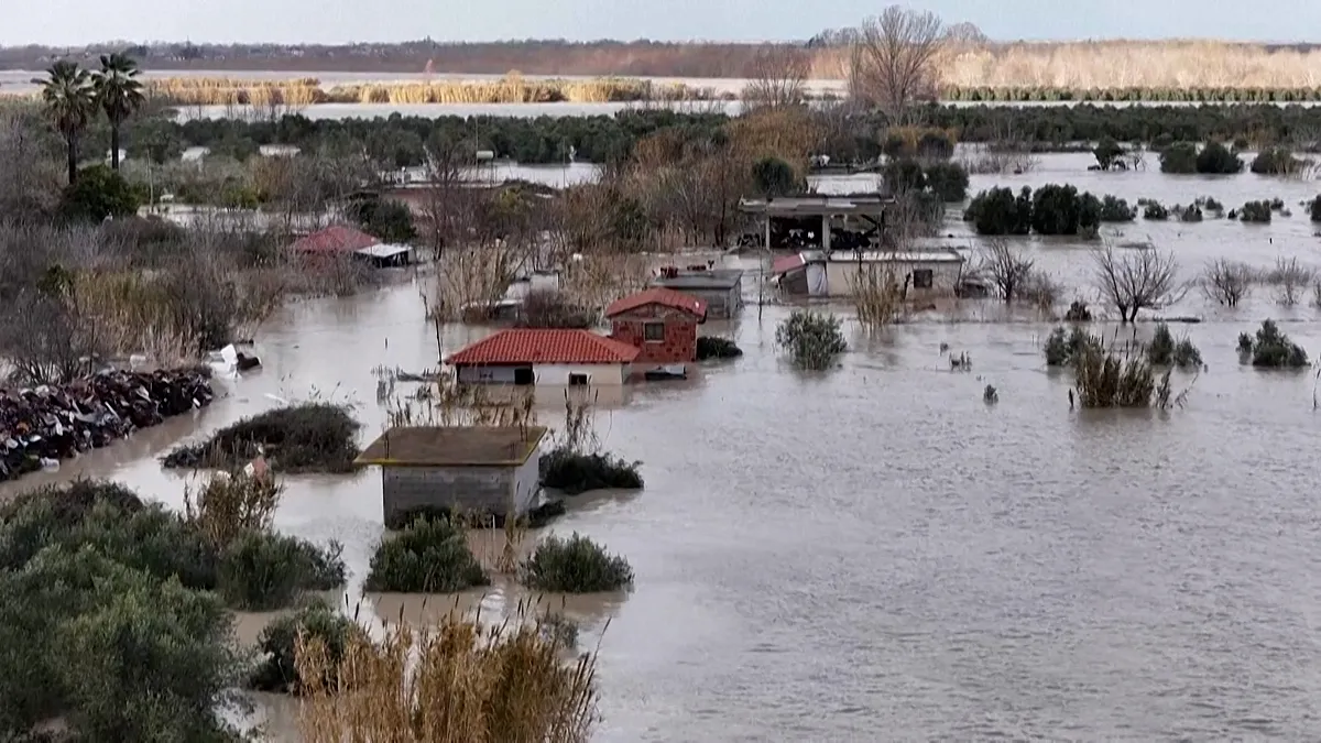 Floods Hit Albania, Montenegro