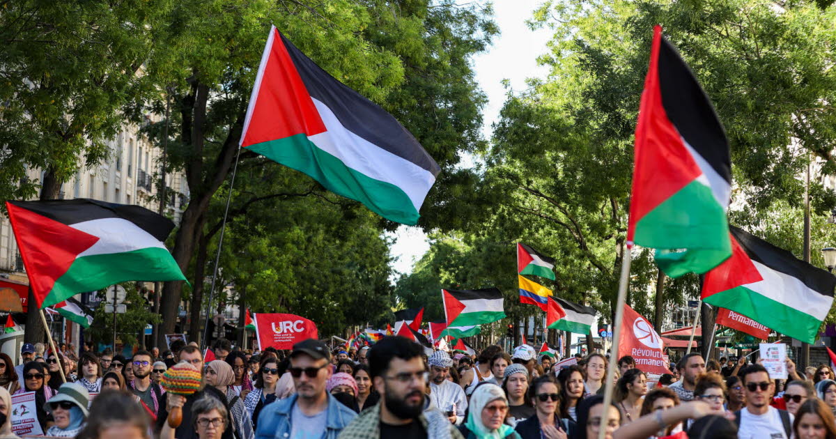 Manifestation pro-Palestine