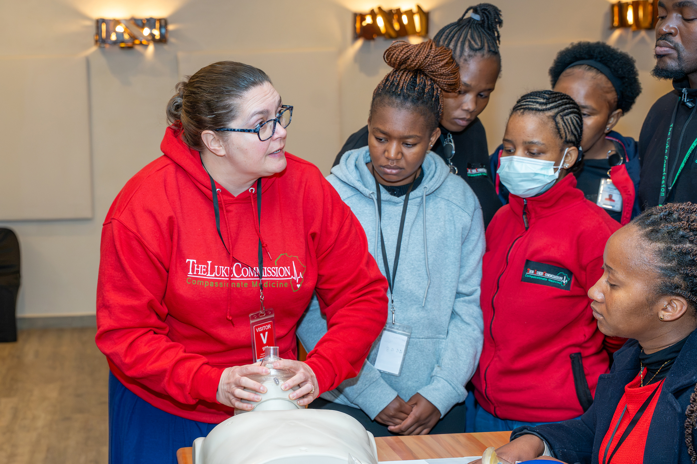 Nursing Professor Teaches Lifesaving Skills