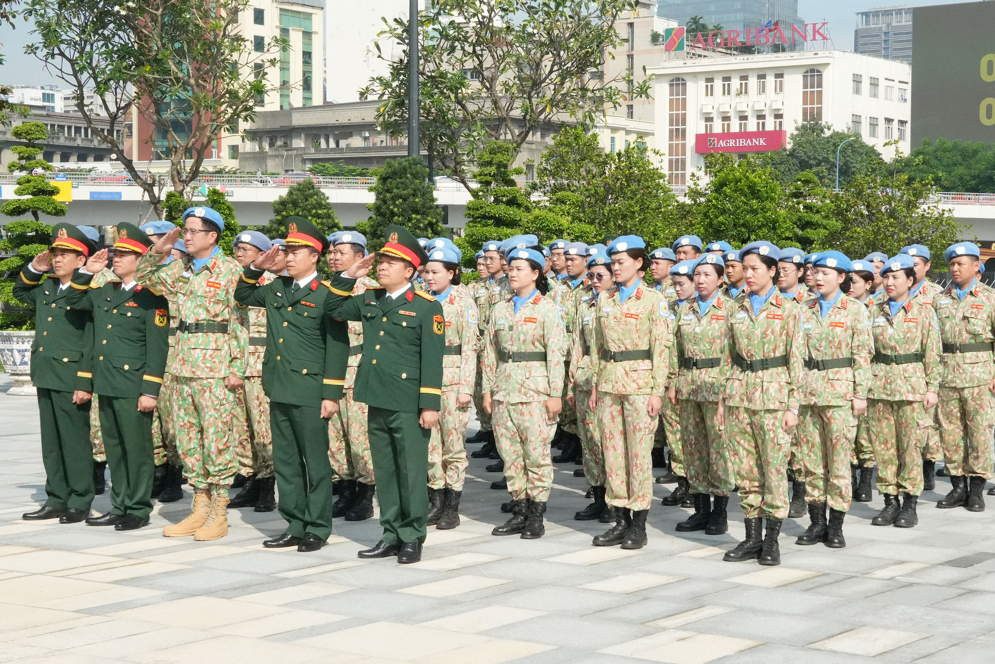 Cảnh sát gìn giữ hòa bình Việt Nam đạt chuẩn