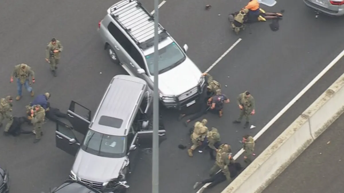Six Arrested After Melbourne Police Chase