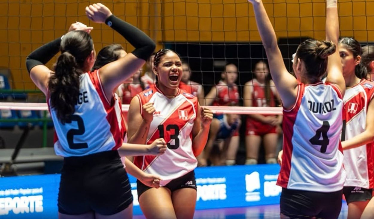 Perú vence a Chile 3-1 en su debut en el Sudamericano de Vóley Sub 19