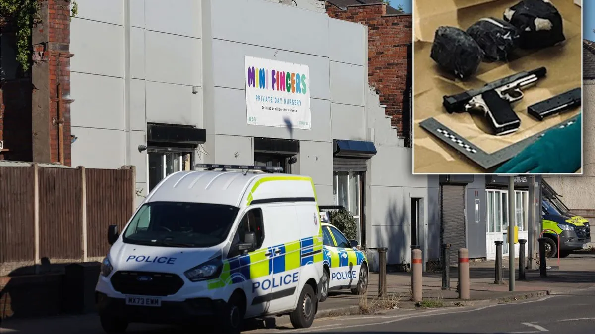Police at Salford Nursery