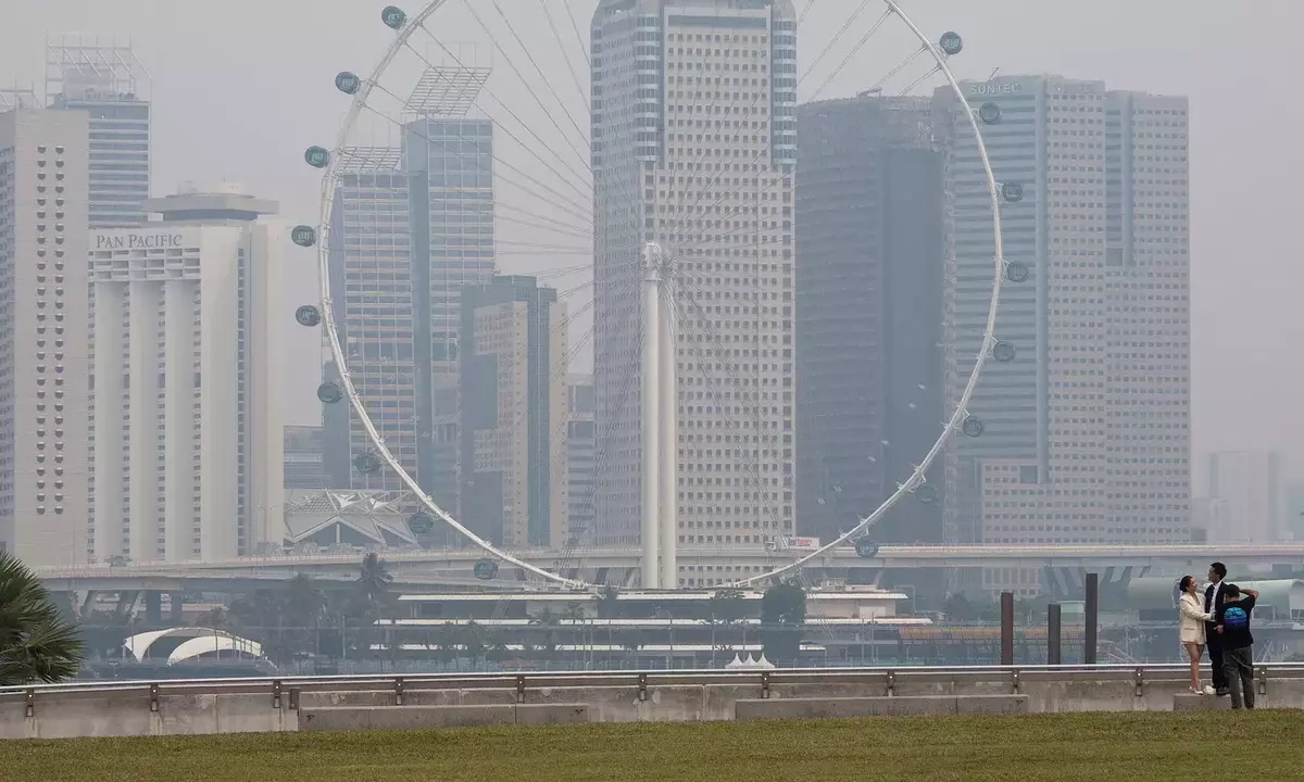 Haze Hits Singapore F1