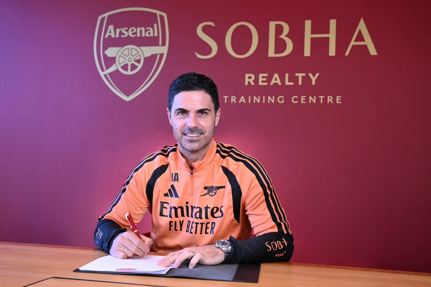 Arteta Signs New Contract