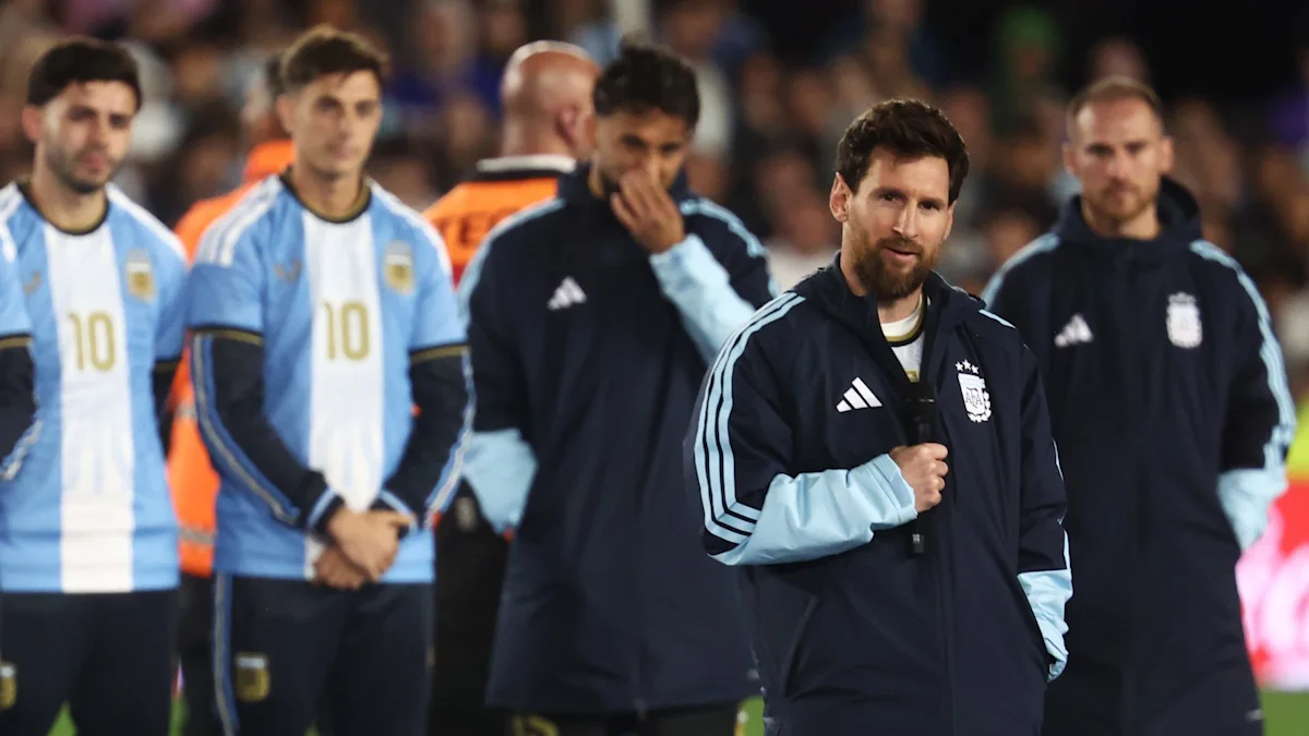 Messi Bids Farewell