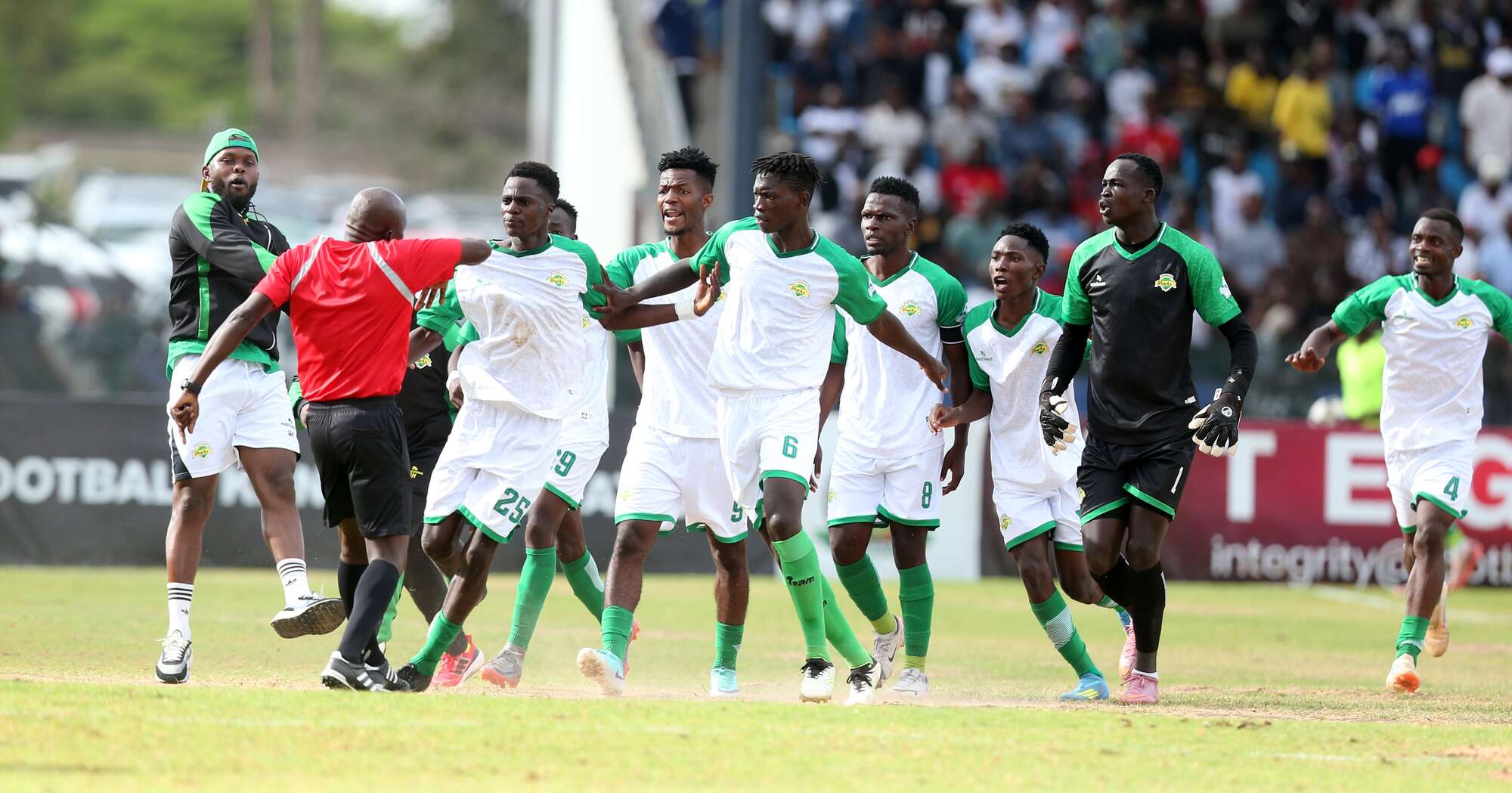 Pitch Invasion Halts Match