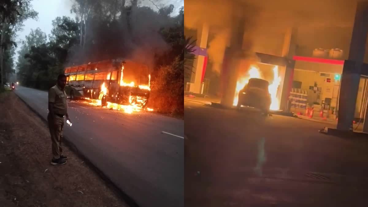 Boy, 13, burned in car fire